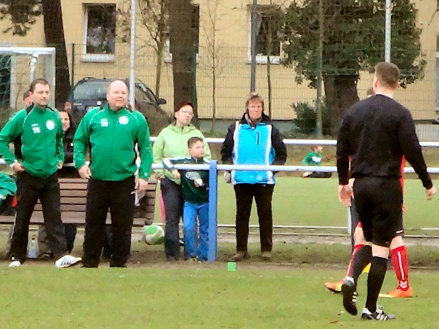 Werders Trainer  im Zwiegespräch